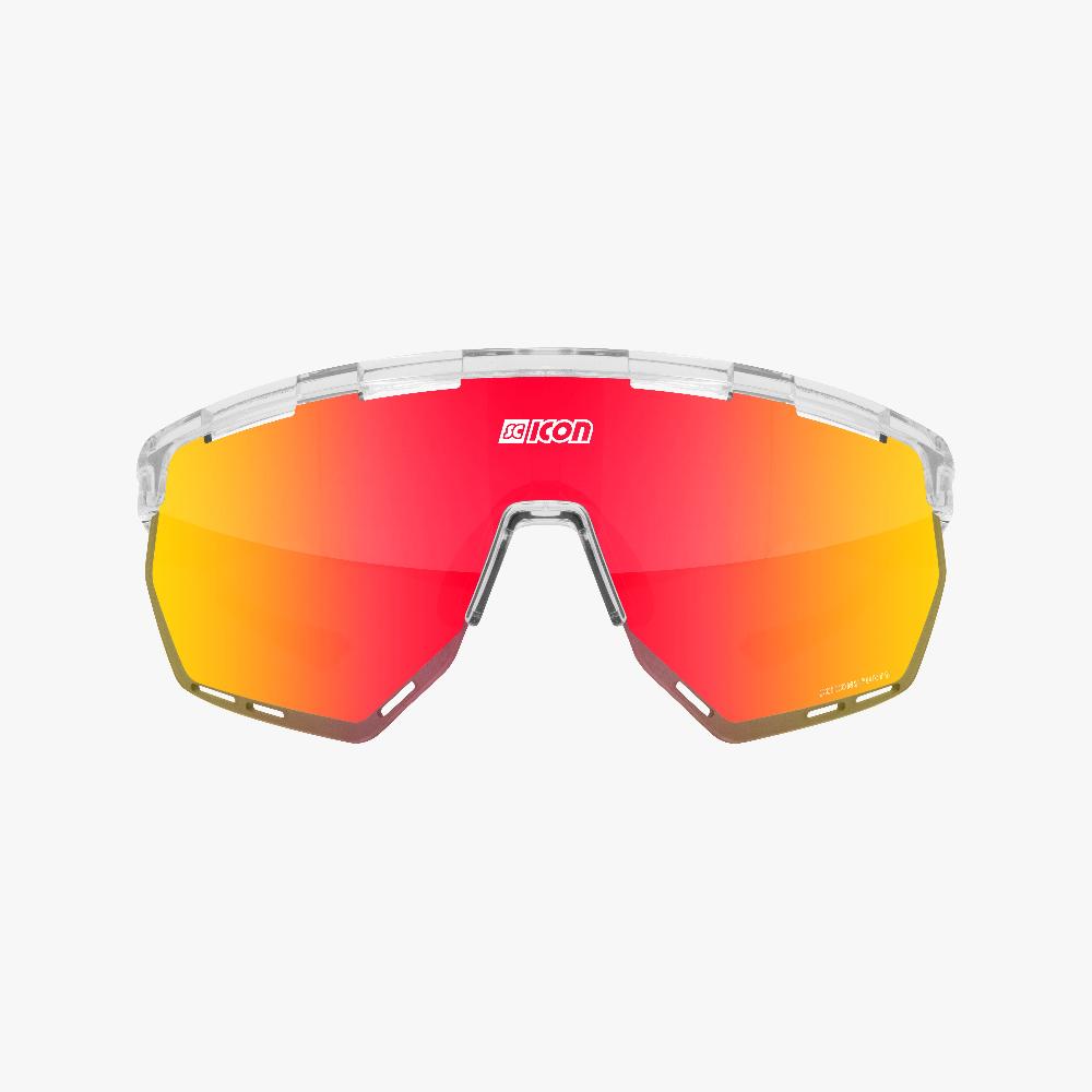 Scicon Aerowing Occhiali Ciclismo Cristallo/Rosso Lightning offer