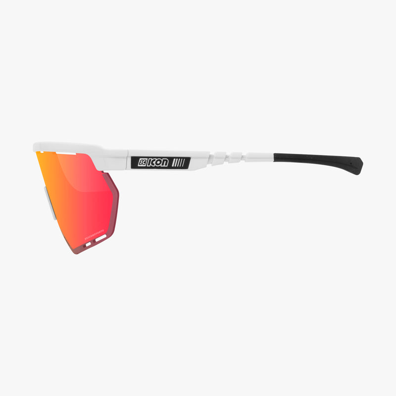 Scicon Aerowing Occhiali Ciclismo Bianco/Rosso Liquidazione