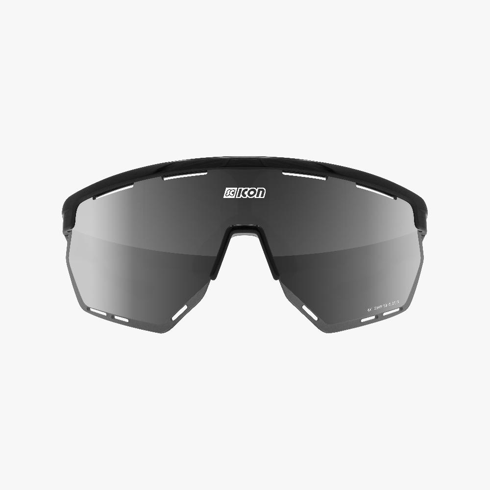 Scicon Aerowing Occhiali Ciclismo Nero/Argento Offerte giornaliere