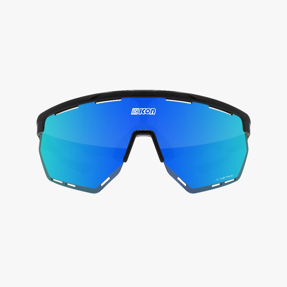 Scicon Aerowing Occhiali Ciclismo Nero/Blu Enormi risparmi