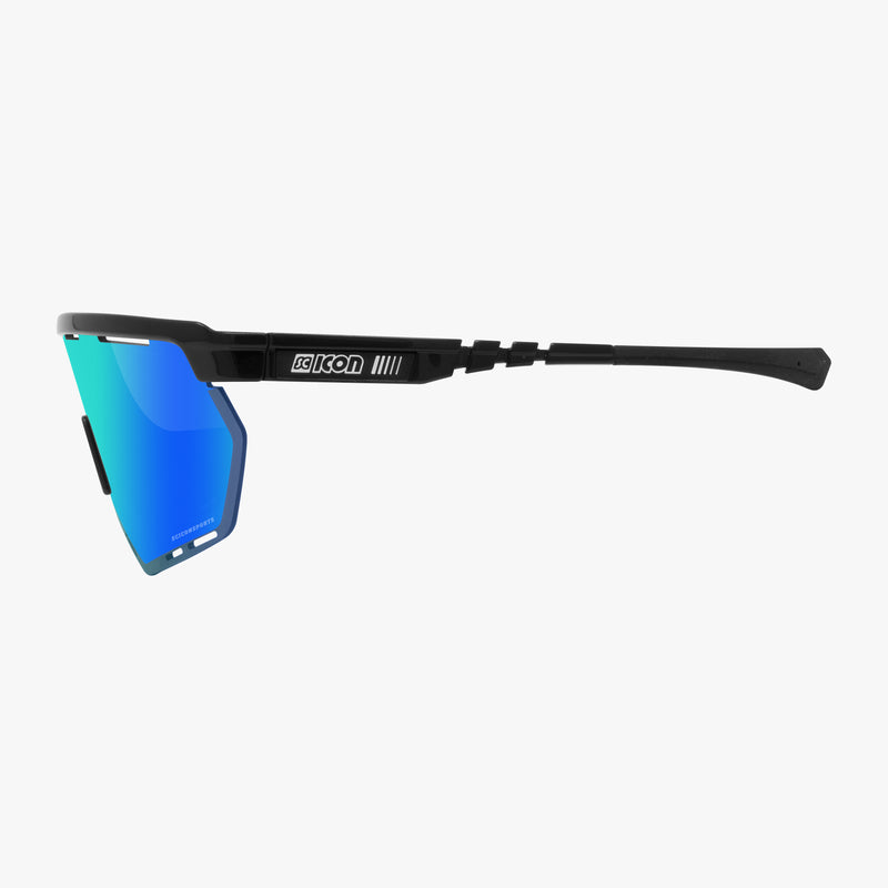 Scicon Aerowing Occhiali Ciclismo Nero/Blu Enormi risparmi