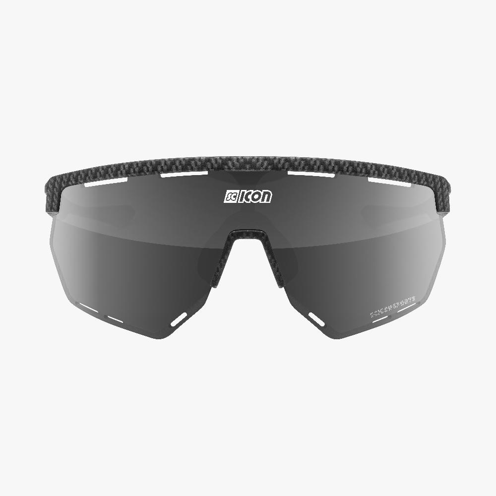 Scicon Aerowing Occhiali Ciclismo Carbon/Argento Super Saving Price