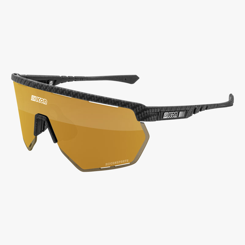Scicon Aerowing Occhiali Ciclismo Carbon Opaco/Bronzo