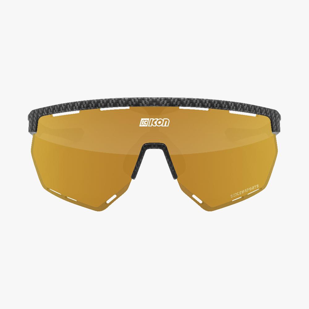 Scicon Aerowing Occhiali Ciclismo Carbon Opaco/Bronzo Offerta settimanale