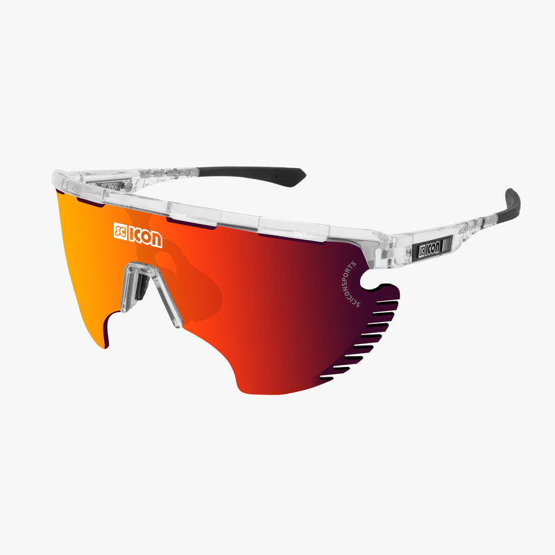 Scicon Occhiali Aerowing Lamon Cristallo/Lente Rossa Specchiata Shopping Online