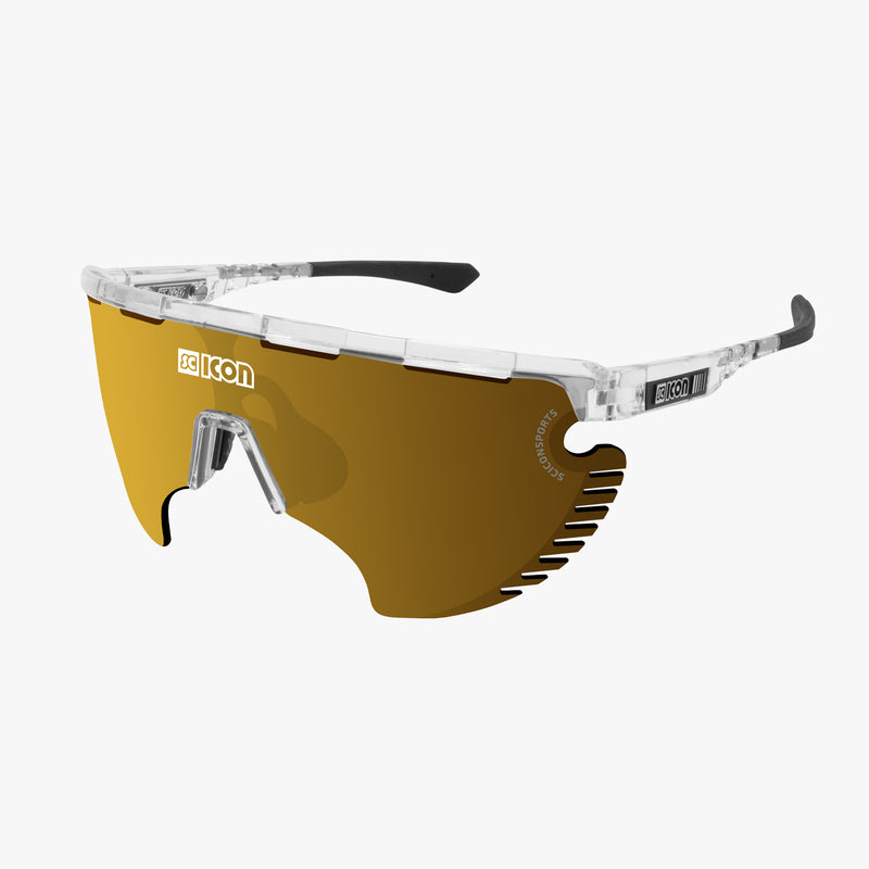 Scicon Occhiali Aerowing Lamon Cristallo/Lente Bronzo Specchiata Prezzo Ridotto