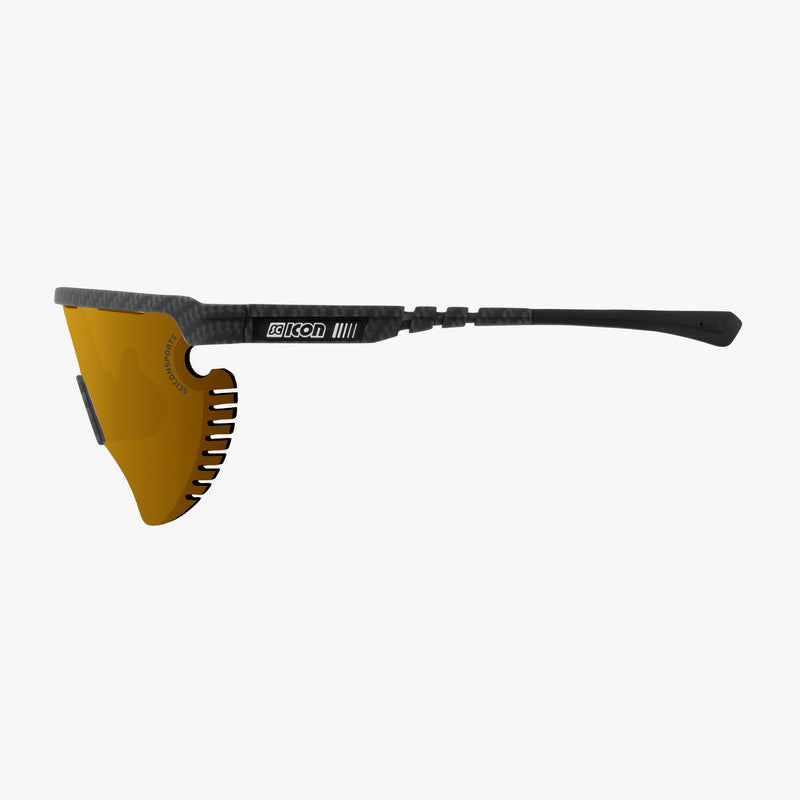 Scicon Occhiali Sportivi Aerowing Lamon Carbon/Lente Bronzo Specchiata Sconto