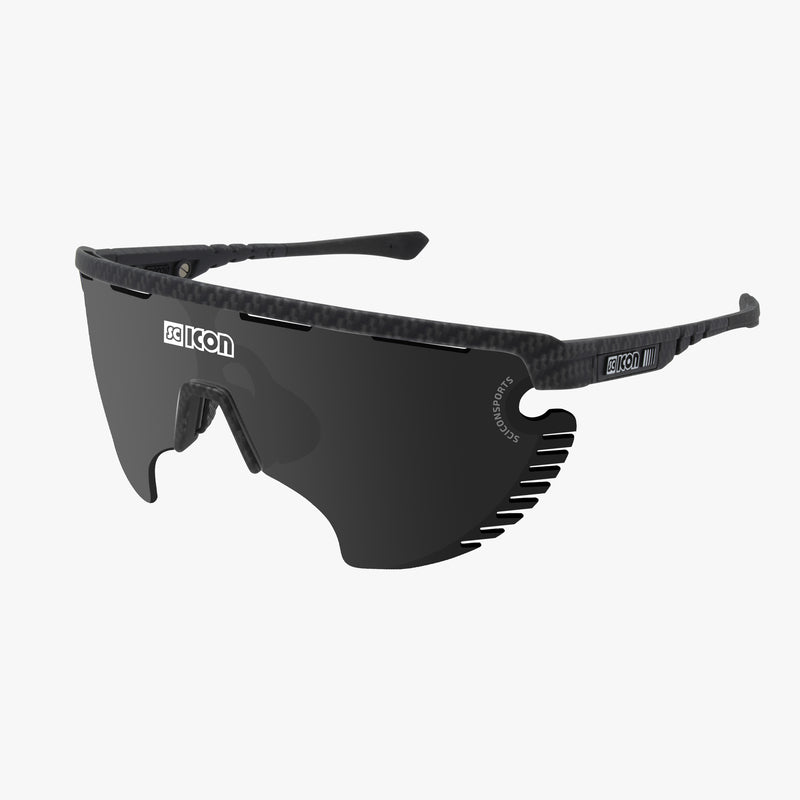 Scicon Occhiali Sportivi Aerowing Lamon Carbon/Lente Argento Specchiata Offerta