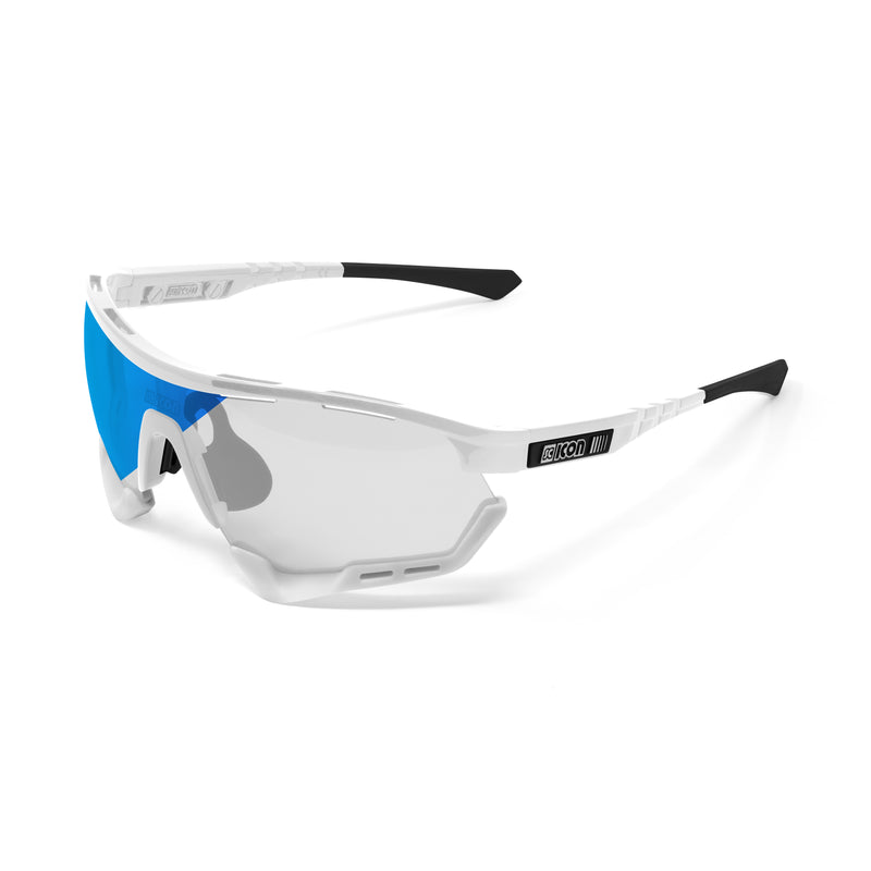 Scicon Aerotech SCN-XT Fotocromatico Bianco/Blu Negozio