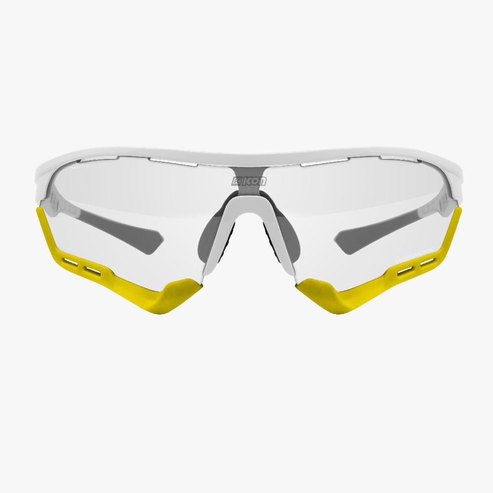 Scicon Aerotech SCN-XT Fotocromatico Bianco/Argento Nuova