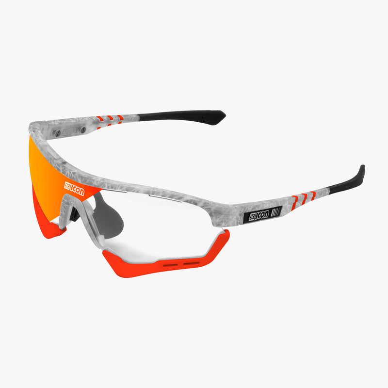 Scicon Aerotech SCN-XT Fotocromatico Bianco/Rosso