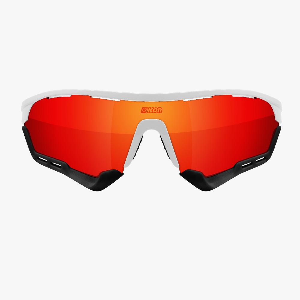 Scicon Aerotech SCN-PP Occhiali Sportivi Bianco/Rosso Offerta esclusiva