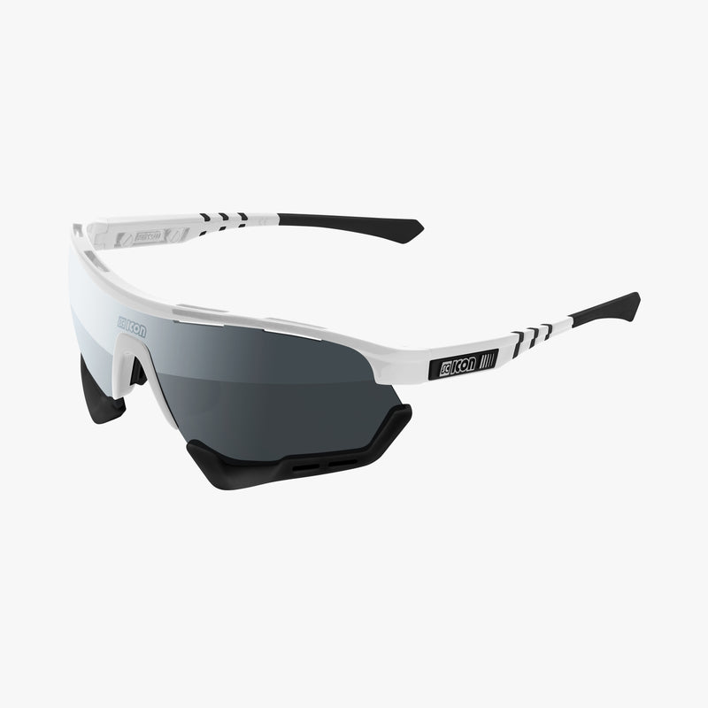 Scicon Aerotech SCN-PP Occhiali Sportivi Bianco/Argento Cyber Monday