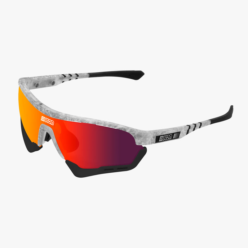 Scicon Aerotech SCN-PP Occhiali Sportivi Bianco/Rosso