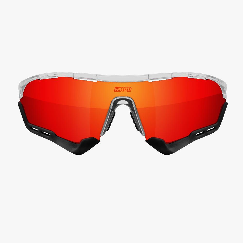 Scicon Aerotech SCN-PP Occhiali Sportivi Cristallo/Rosso| Scicon Offerta San Valentino