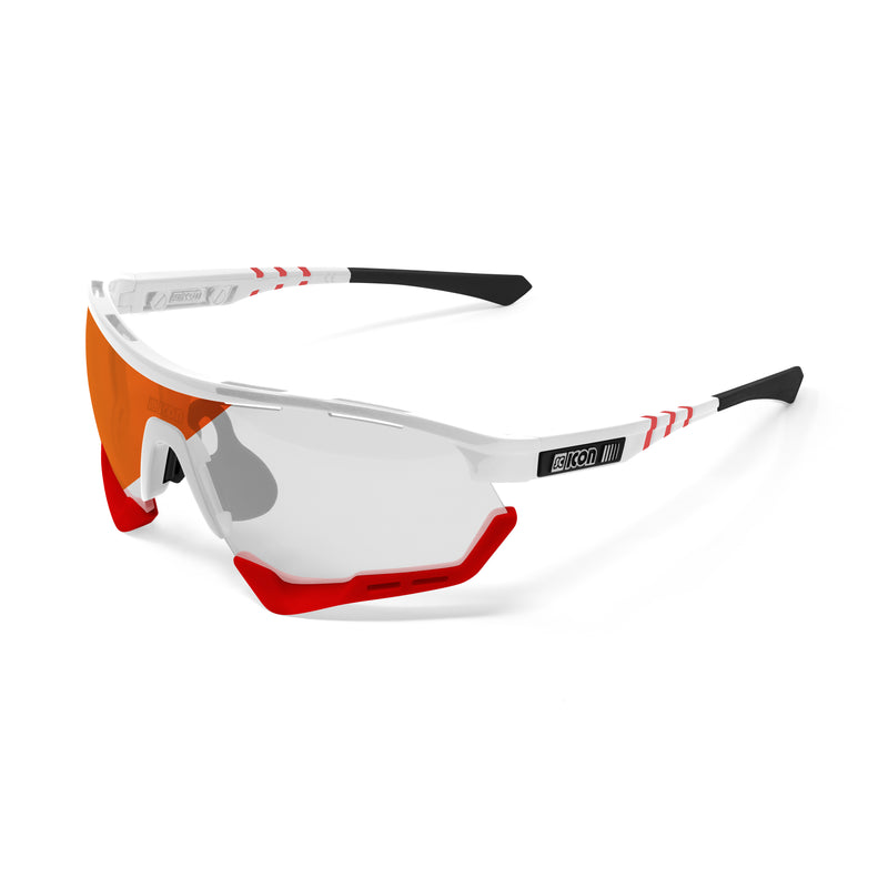 Scicon Aerotech SCN-XT Fotocromatico XL Bianco/Rosso Offerta temporanea