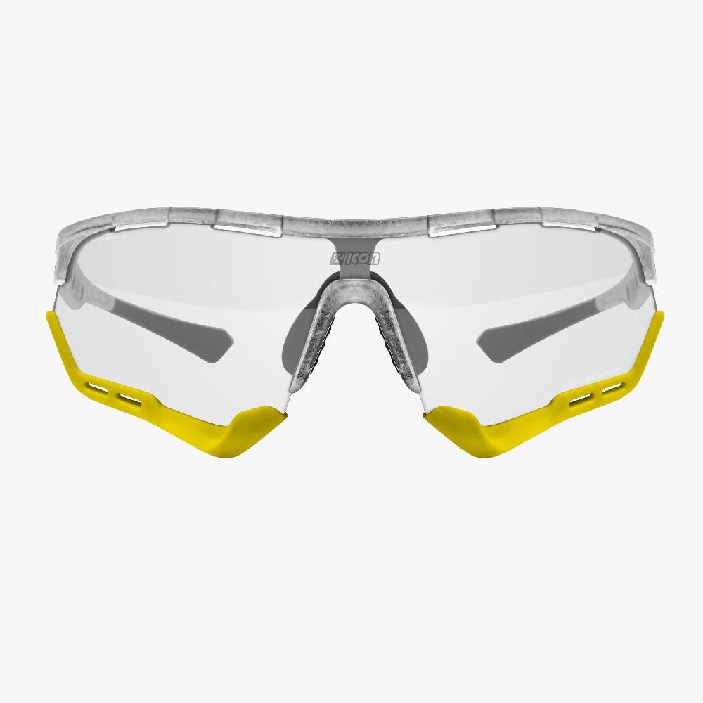 Scicon Aerotech SCN-XT Fotocromatico XL Bianco/Argento Liquidazione