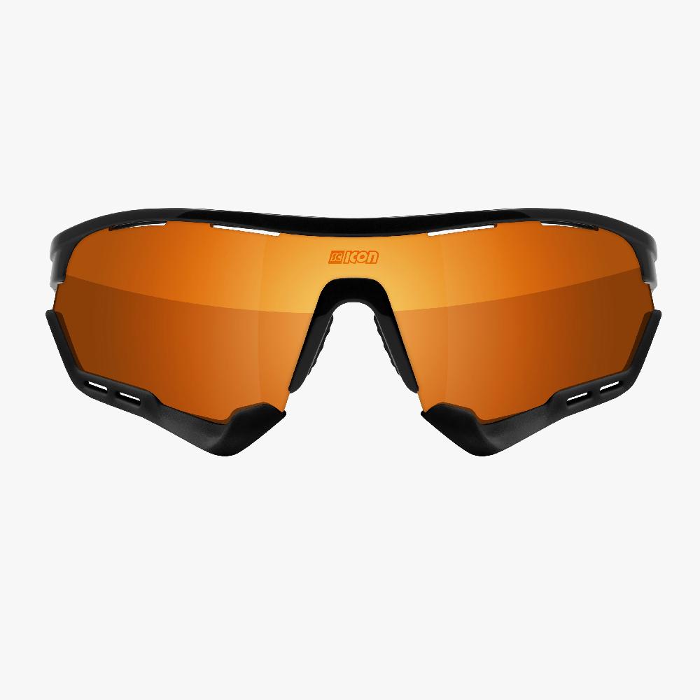Scicon Aerotech XXL Occhiali Sportivi Nero/Bronzo Prezzo basso