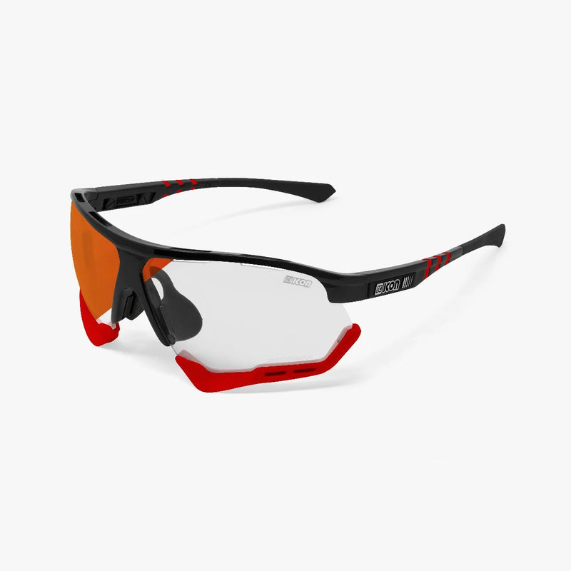 Scicon Aerocomfort SCN-XT Fotocromatico Nero/Rosso Ultimo giorno