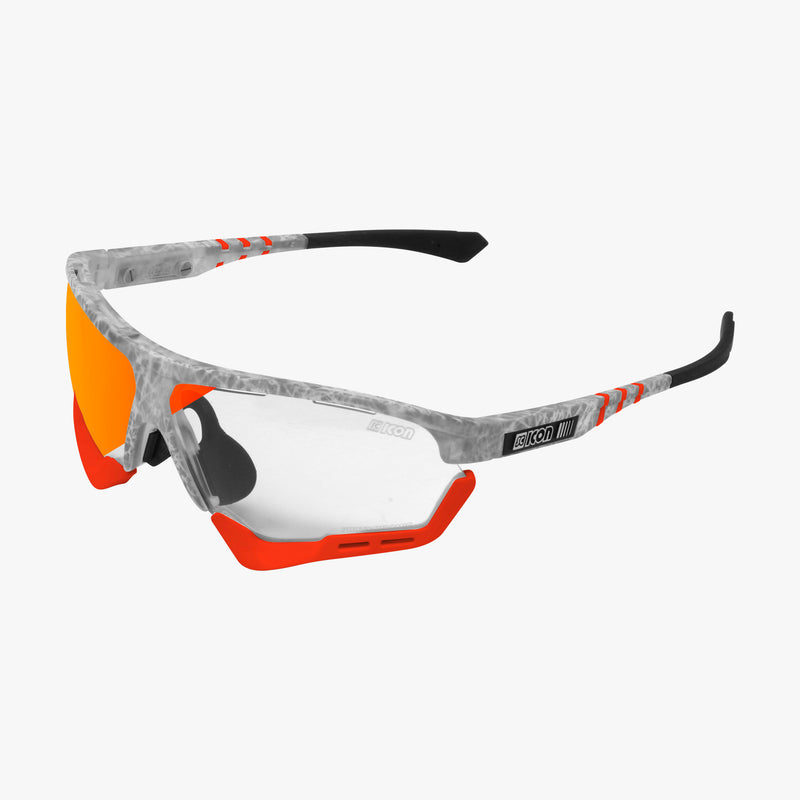 Scicon Aerocomfort SCN-XT Fotocromatico Bianco/Rosso