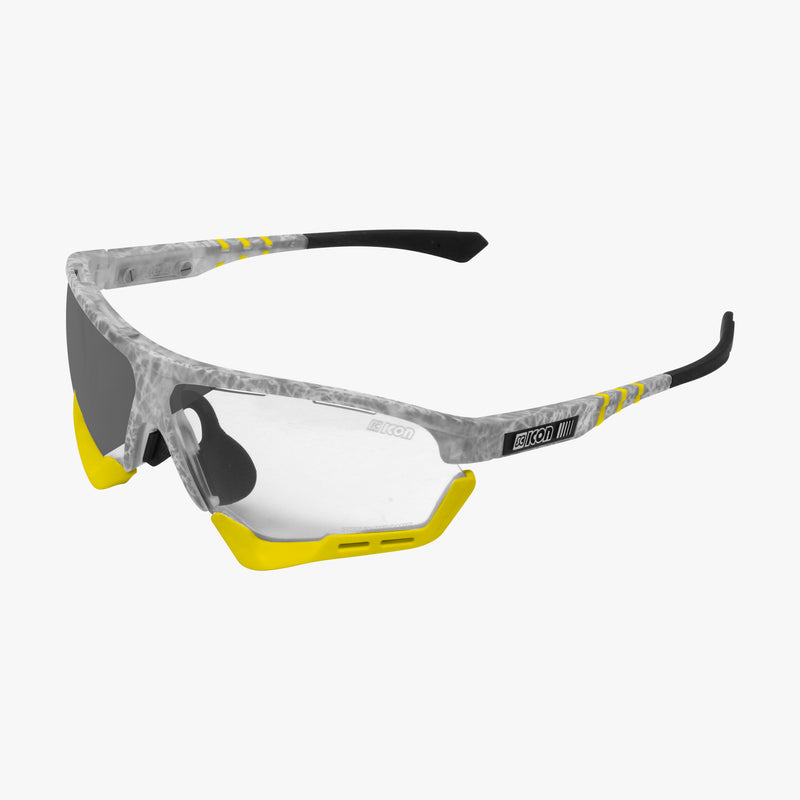 Scicon Aerocomfort SCN-XT Fotocromatico Bianco/Argento