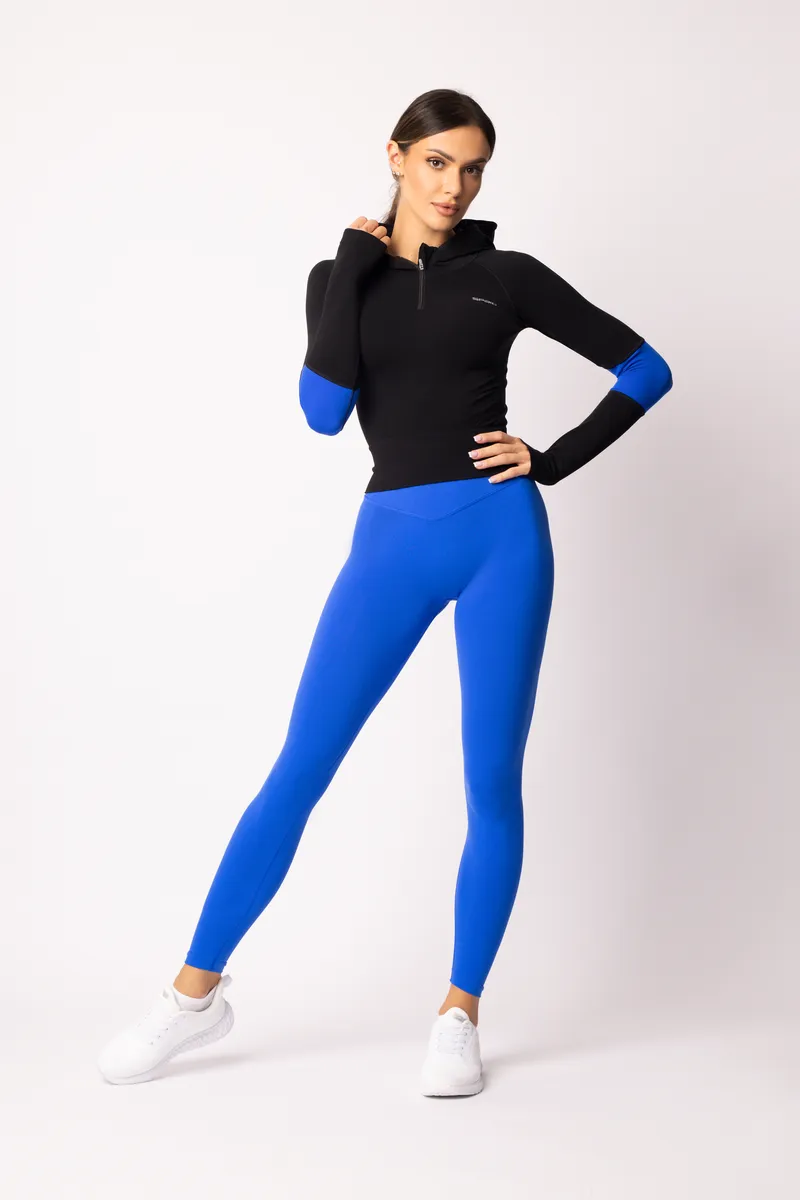 Spaio SPAIO FELPA ADAPT – DOUBLE COLOUR COBALT/BLACK Shopping Online