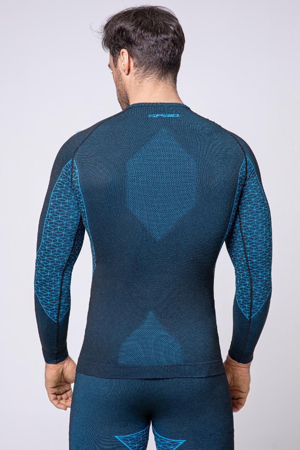 Spaio SPAIO M/L MAGLIA BREEZE UOMO NERO/BLU Spedizione Gratuita