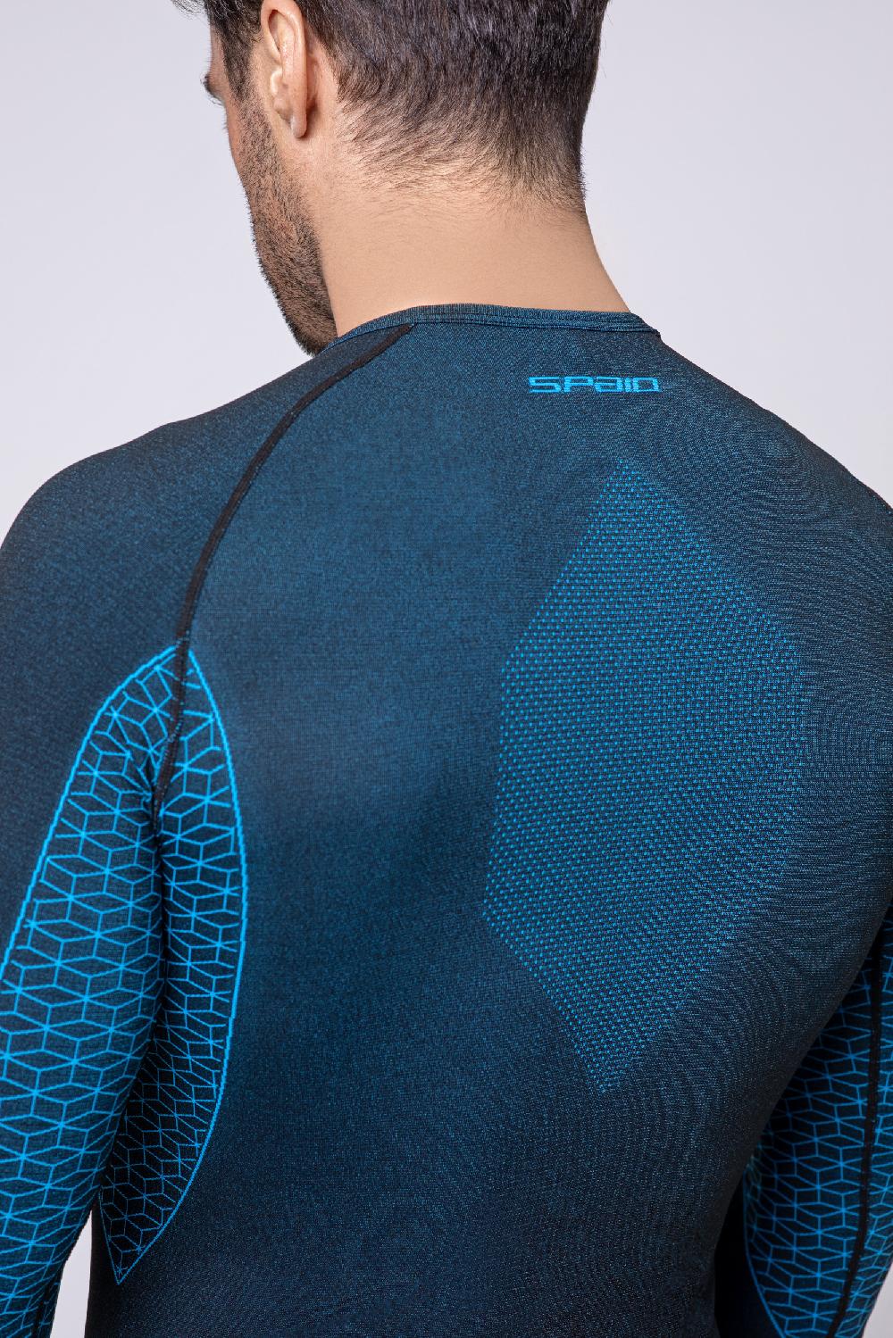 Spaio SPAIO M/L MAGLIA BREEZE UOMO NERO/BLU Spedizione Gratuita