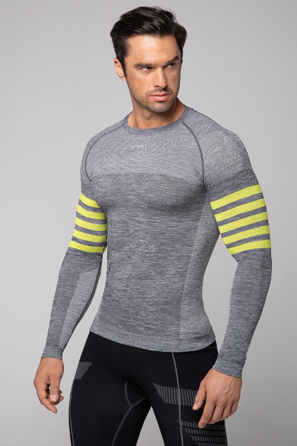 Spaio SPAIO MAGLIA M/LTERMOATTIVA "RUN" NEW GREY Consegna Veloce