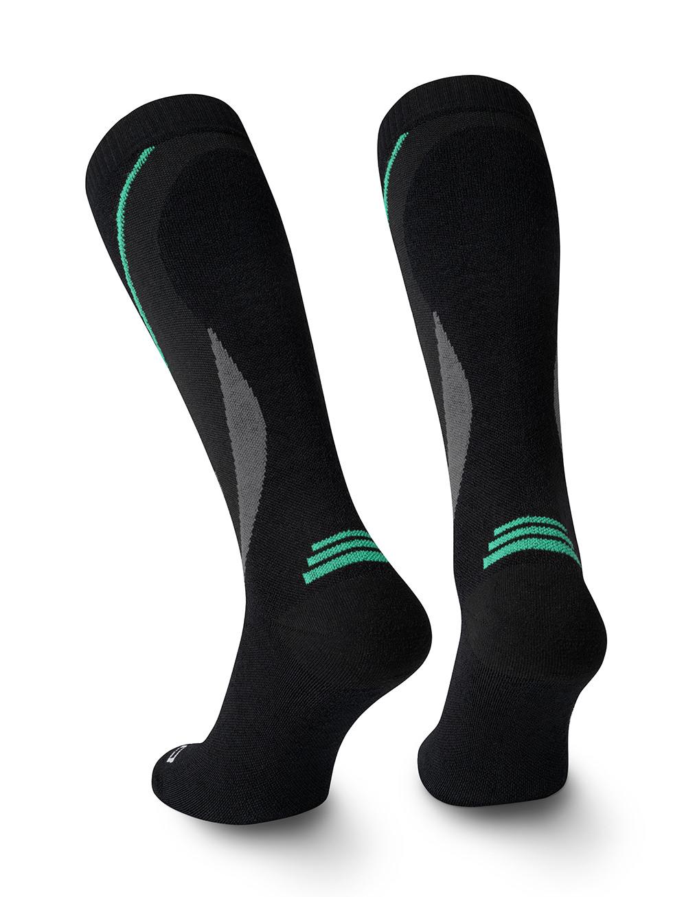 Spaio SPAIO calze da sci compressive SKI SOCKS 01 BLACK/GREY/GREEN Online