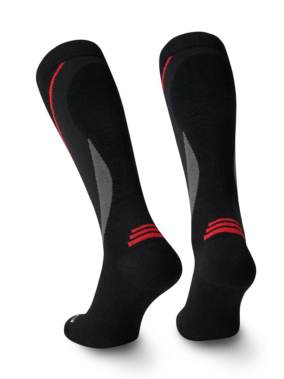 Spaio SPAIO calze da sci compressive THERMO-EVO BLACK/GREY/RED In Vendita