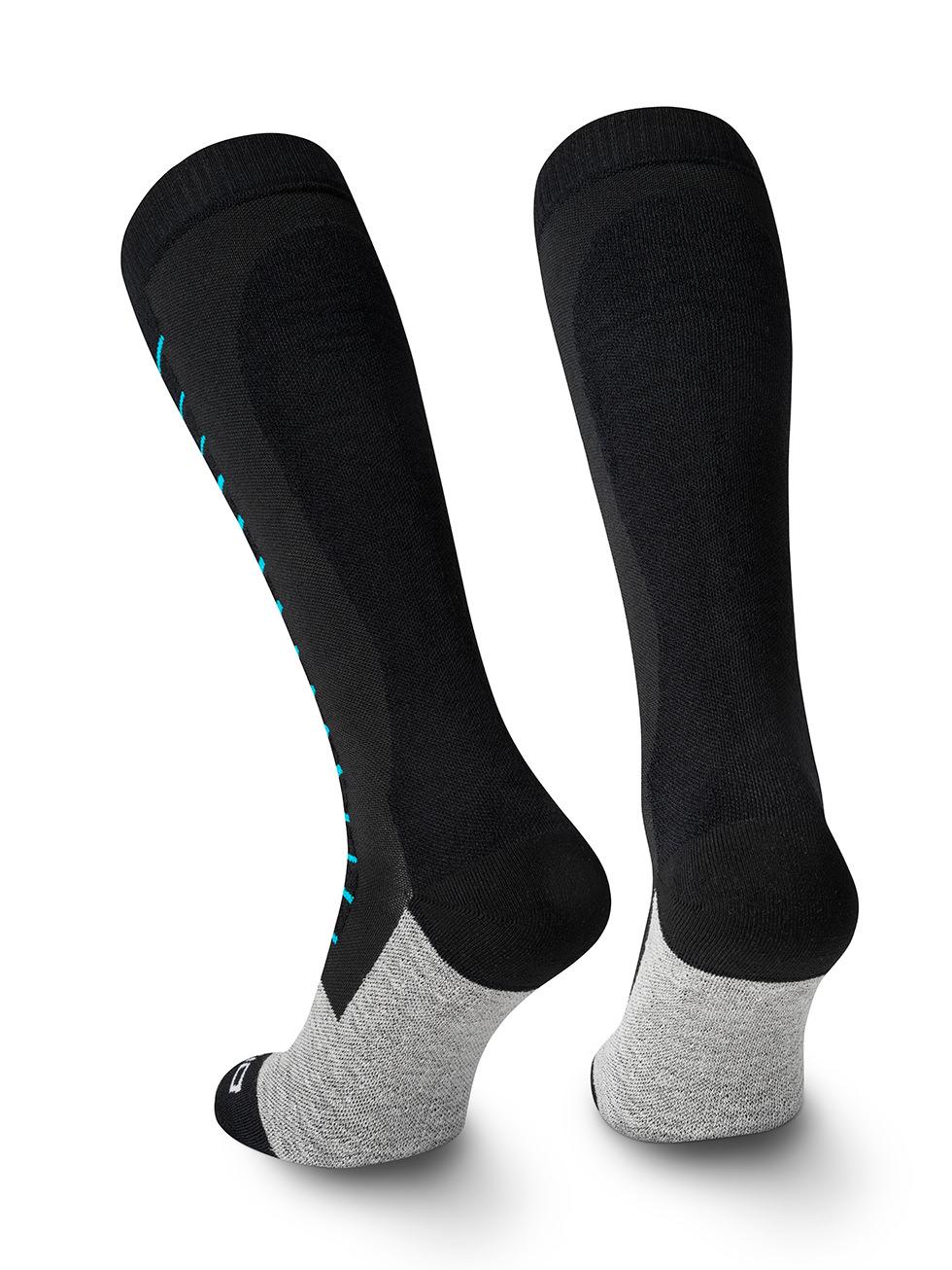 Spaio SPAIO calze da sci compressive FIERCE BLACK/WHITE/BLUE Saldi