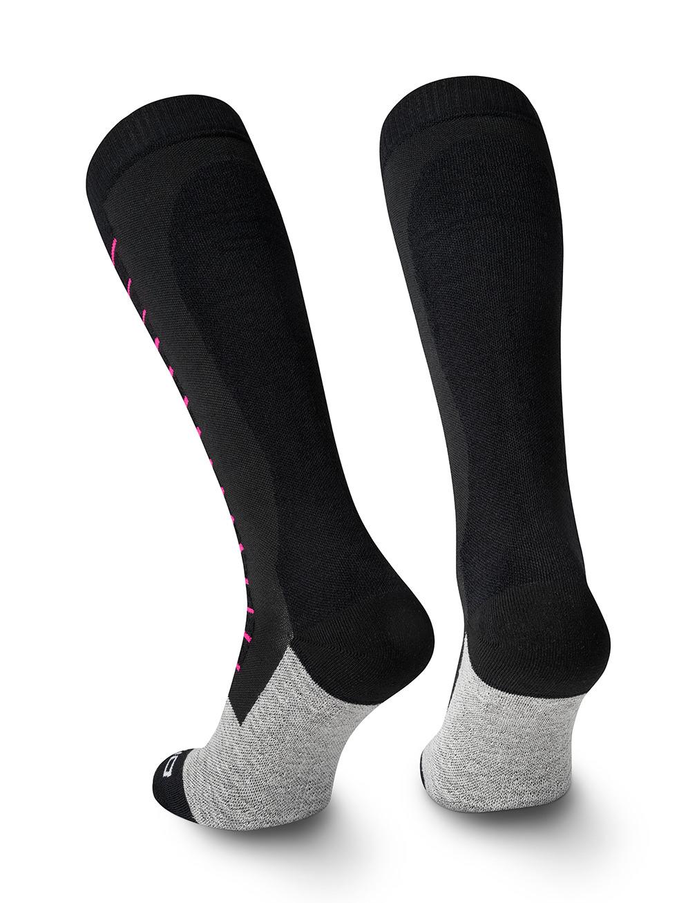 Spaio SPAIO calze da sci compressive FIERCE BLACK/WHITE/FUXIA Offerte