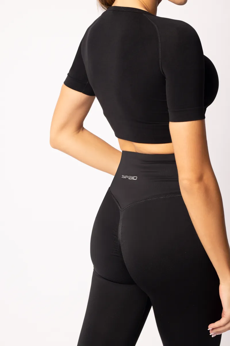 Spaio SPAIO RASHGUARD ADAPT MANICA CORTA BLACK Spedizione Gratuita