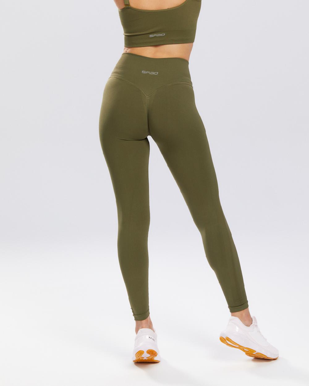 Spaio SPAIO LEGGINSY FLEX INNERGY KHAKI Soddisfazione Garantita