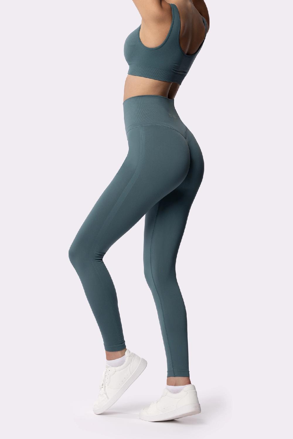 Spaio SPAIO LEGGINSY FLEX INNERGY GREEN OLIVE Qualità Garantita