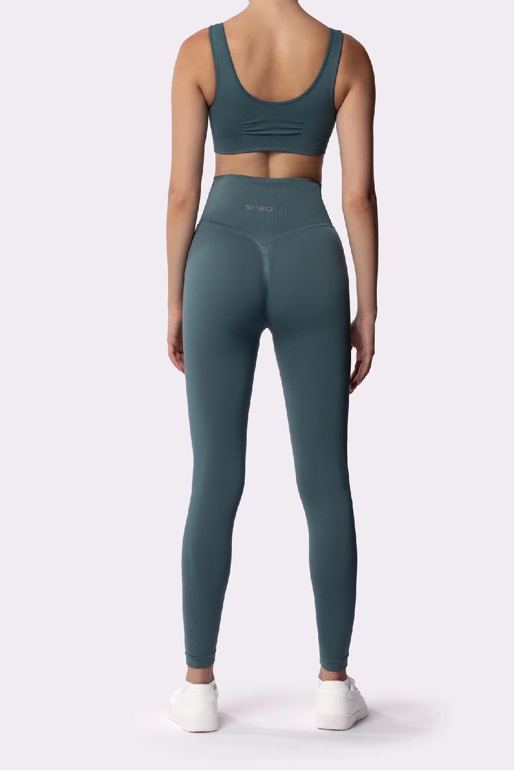 Spaio SPAIO LEGGINSY FLEX INNERGY GREEN OLIVE Qualità Garantita