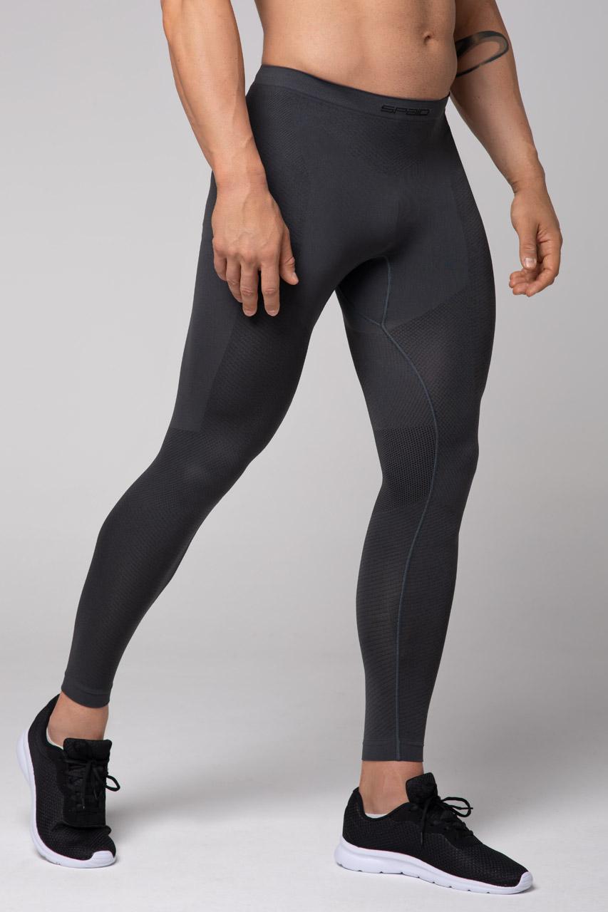 Spaio SPAIO LEGGINS TERMOATTIVI PLAY NEW GREY/NERO Grandi sconti