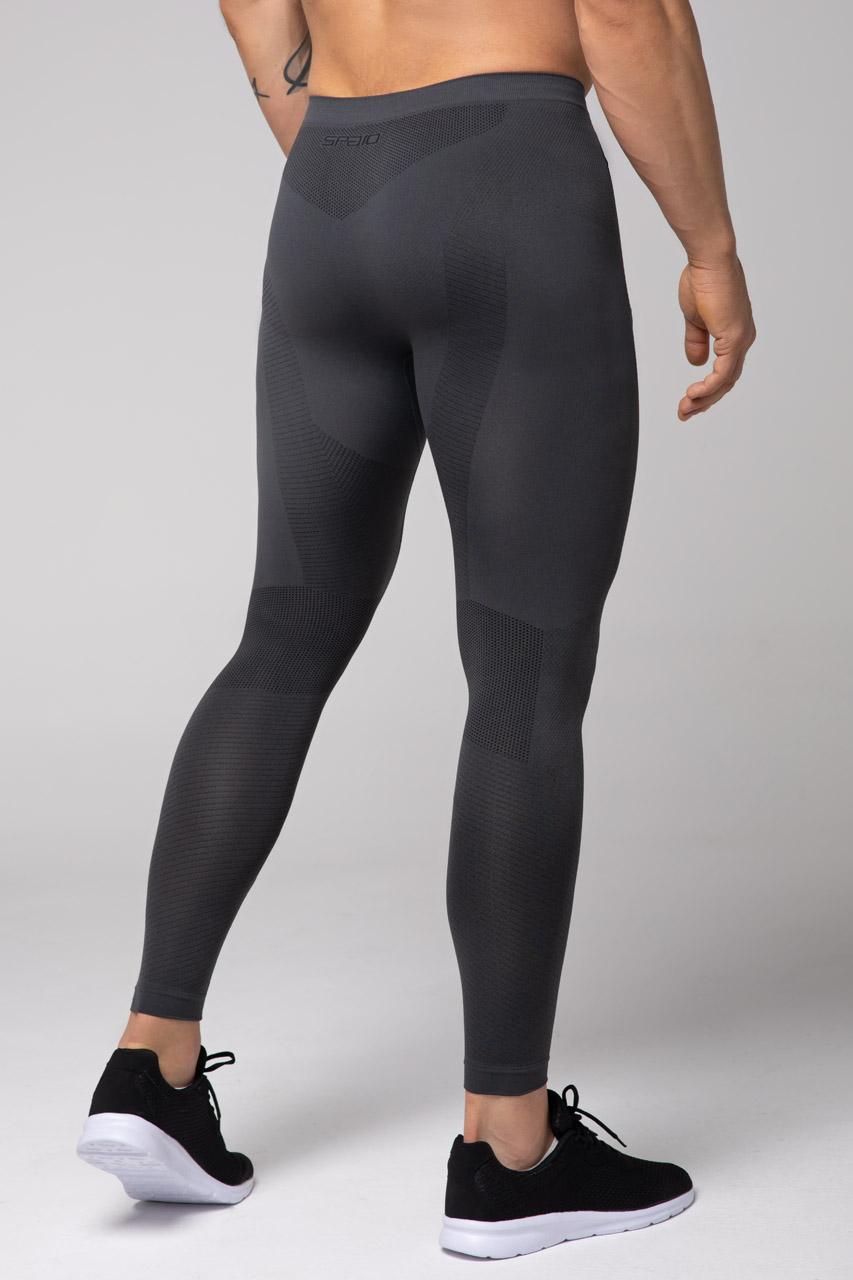 Spaio SPAIO LEGGINS TERMOATTIVI PLAY NEW GREY/NERO Grandi sconti