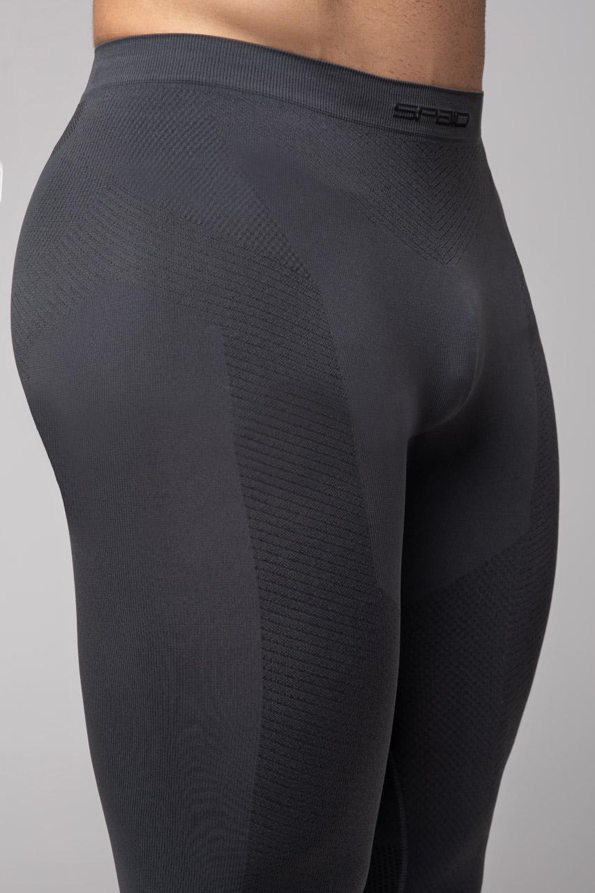 Spaio SPAIO LEGGINS TERMOATTIVI PLAY NEW GREY/NERO Grandi sconti