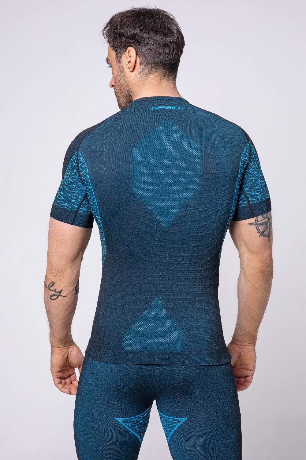 Spaio SPAIO M/C MAGLIA BREEZE UOMO NERO/BLU Sconto