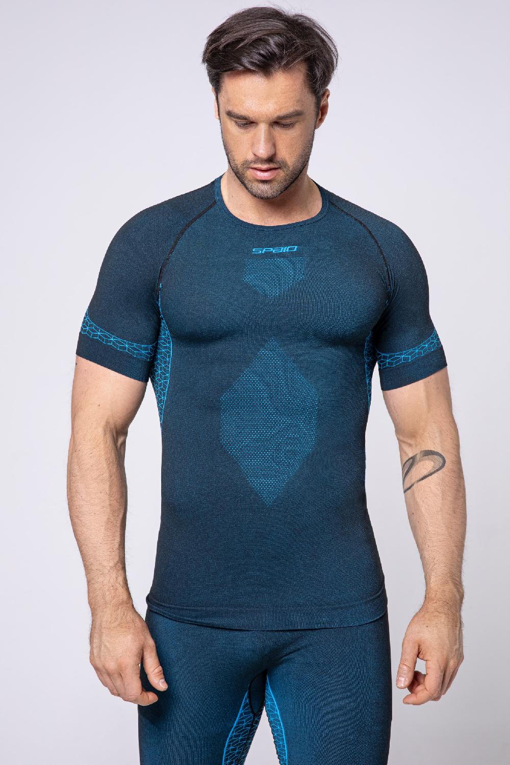Spaio SPAIO M/C MAGLIA BREEZE UOMO NERO/BLU Sconto