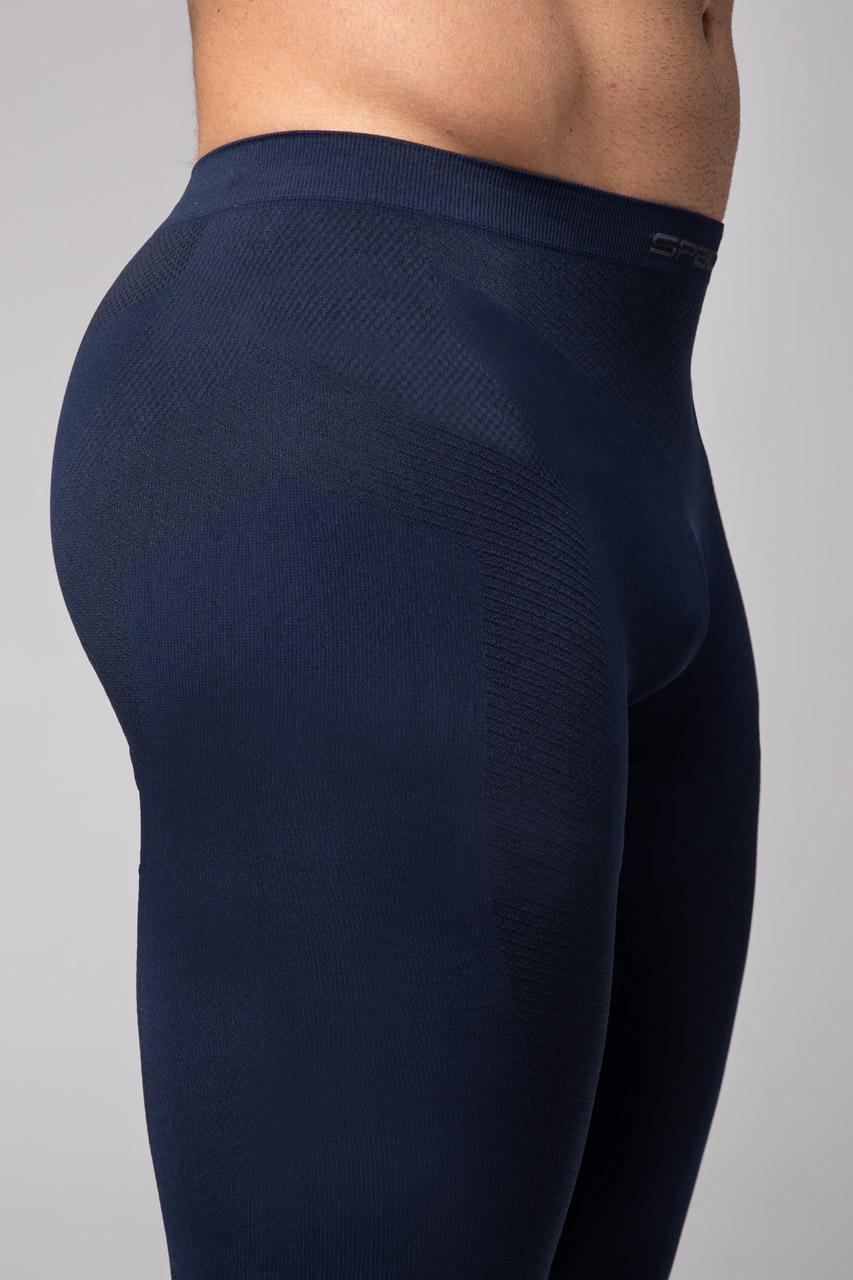 Spaio SPAIO LEGGINS TERMOATTIVI "PLAY" BLUE NIGHT NERO Offerta