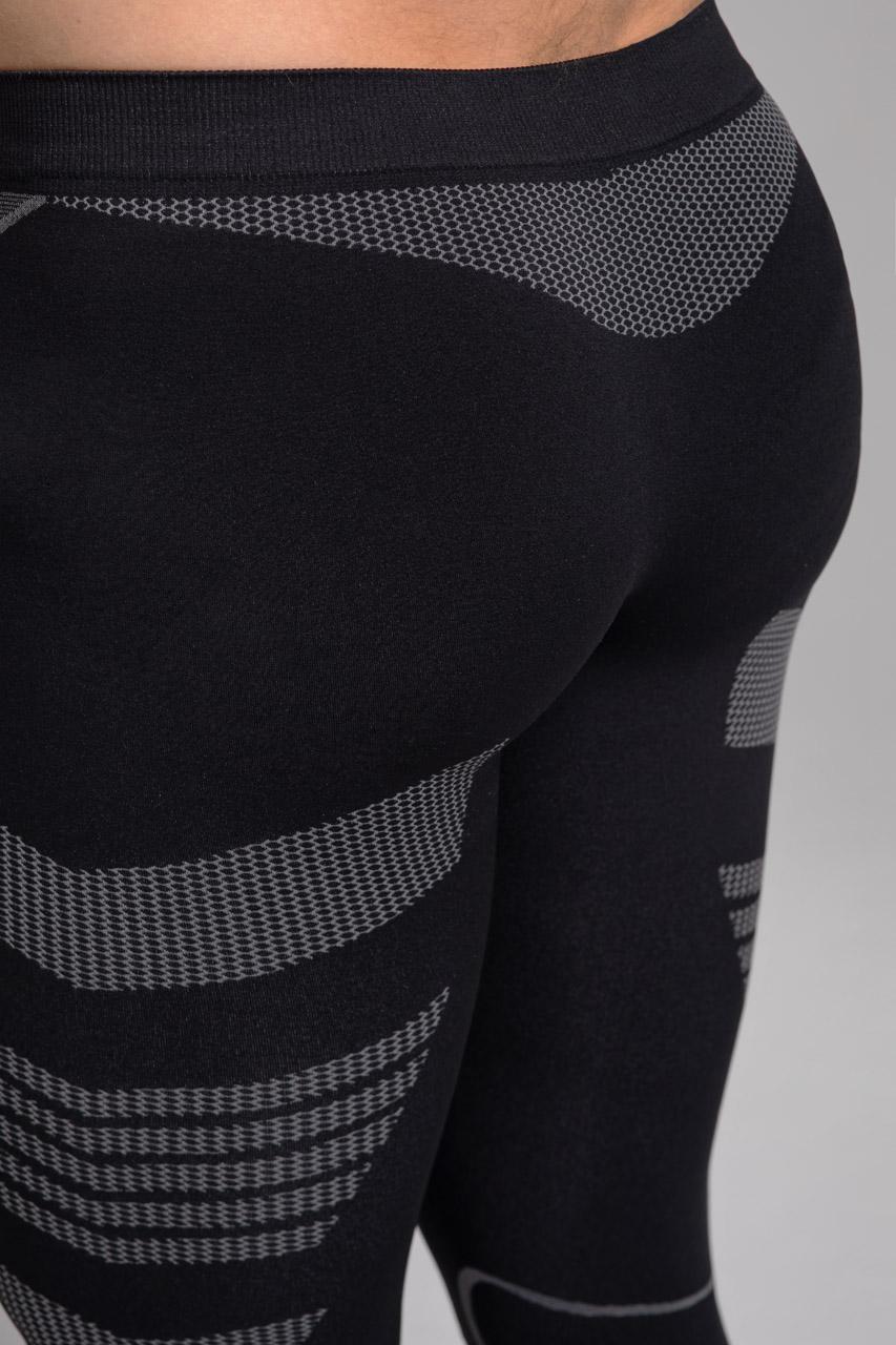 Spaio SPAIO LEGGINS TERMOATTIVI "THERMO-EVO" UOMO NERO/GRIGIO Offerte