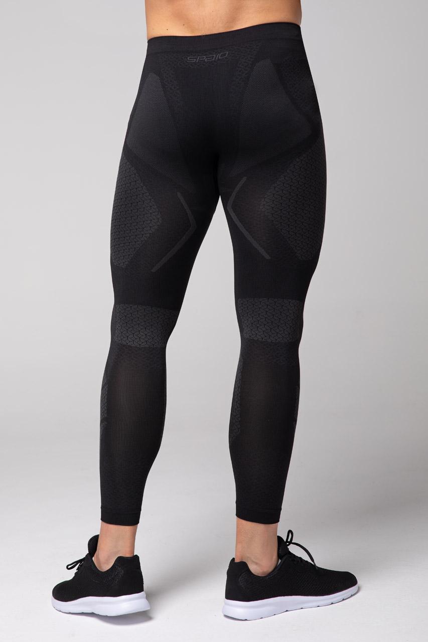 Spaio SPAIO LEGGINS TERMOATTIVI "ADRENALINE" UOMO NERO/GRIGIO Italy