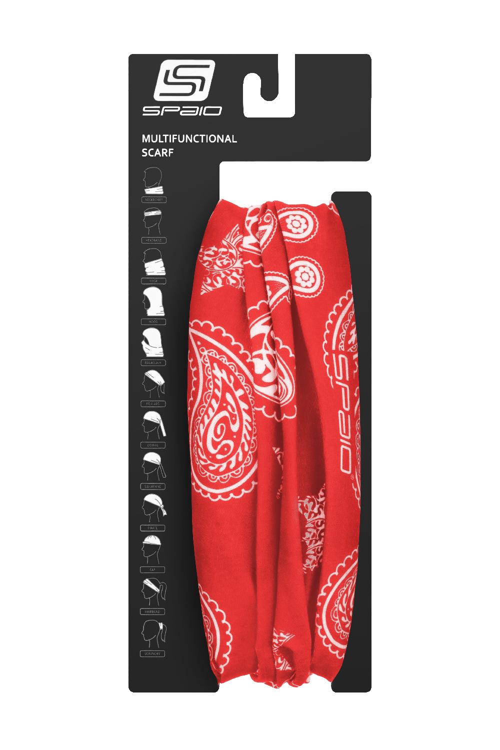 Spaio SPAIO WINGS SCALDACOLLO MULTIFUNZIONALE RED WHITE Promozione Limitata