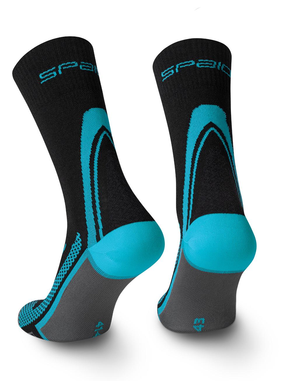 Spaio SPAIO Calze da trekking a compressione TACTICAL BLACK/BLUE Offerta