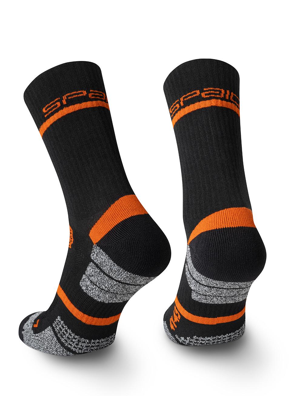 Spaio SPAIO CALZINI DA TREKKING TREKKING SOCKS ALPHA BLACK/ORANGE Vendita Economica
