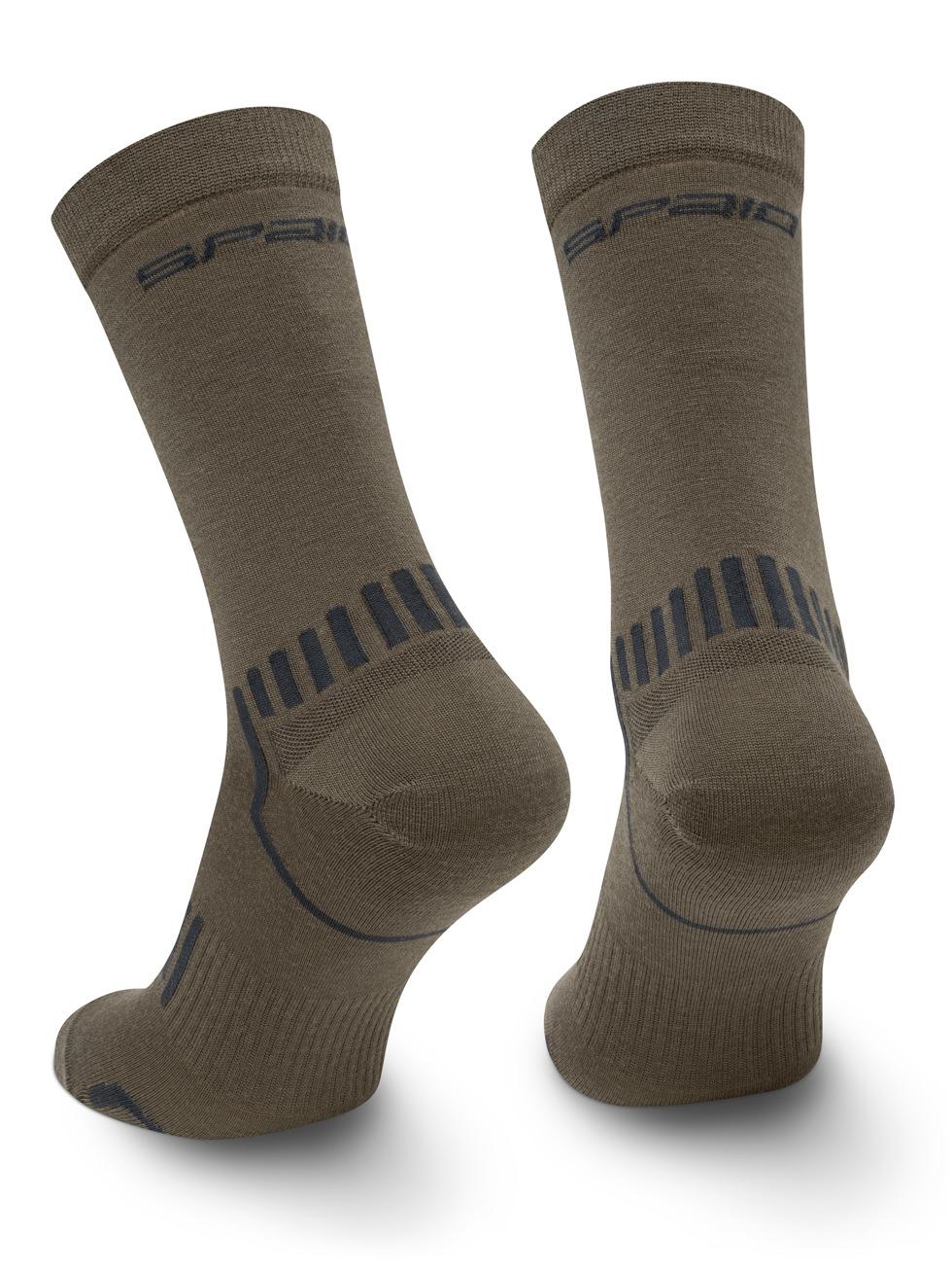 Spaio SPAIO CALZINI DA TREKKING ALPHA 02 KHAKI/ BLACK Vendite Flash