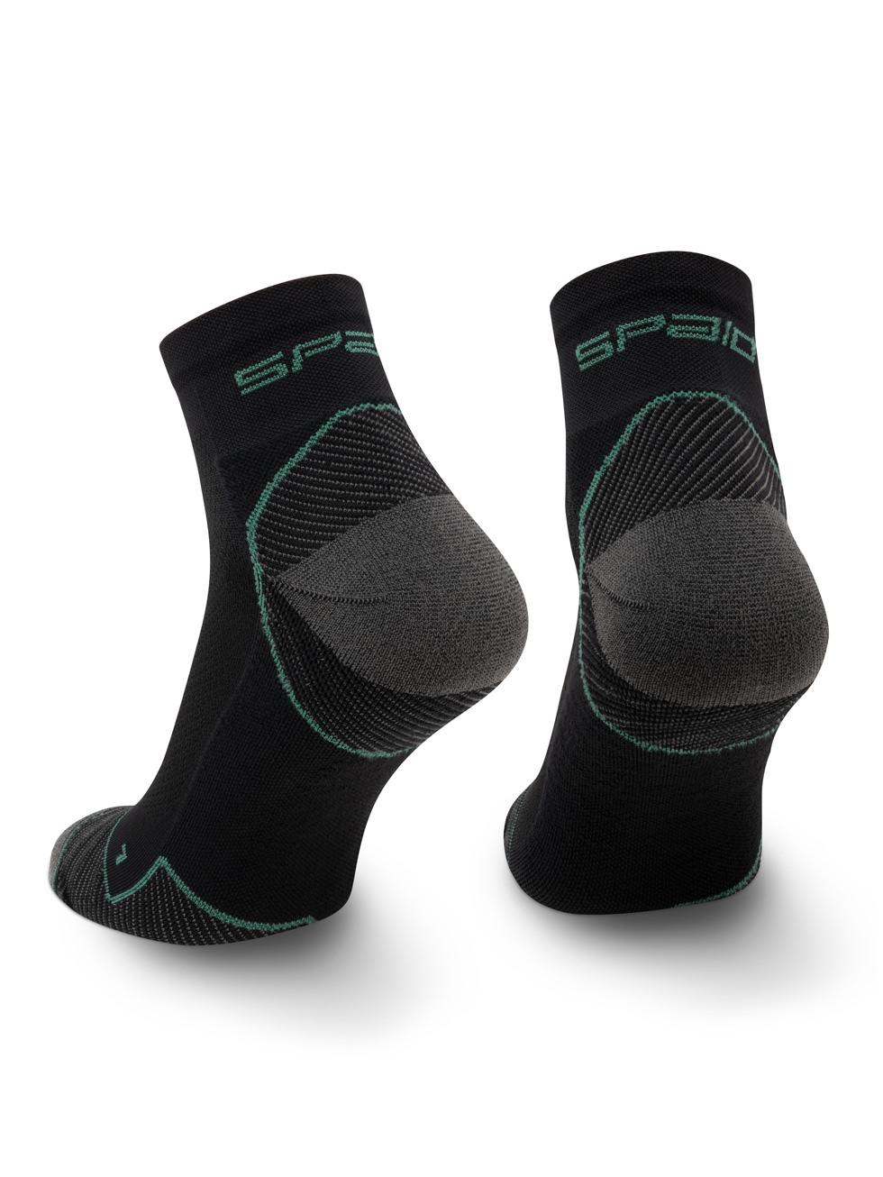 Spaio SPAIO CALZINI DA CORSA RUNNING 03 BLACK/GREEN Qualità